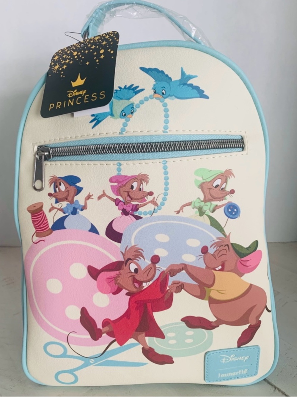Loungefly Mini Disney Princess Cinderella Mice Backpack